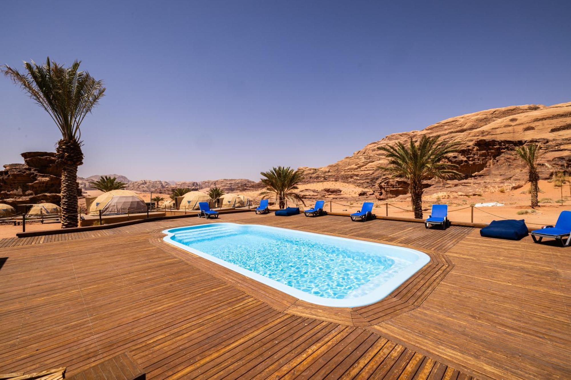 Palmera Camp Wadi Rum Exteriör bild