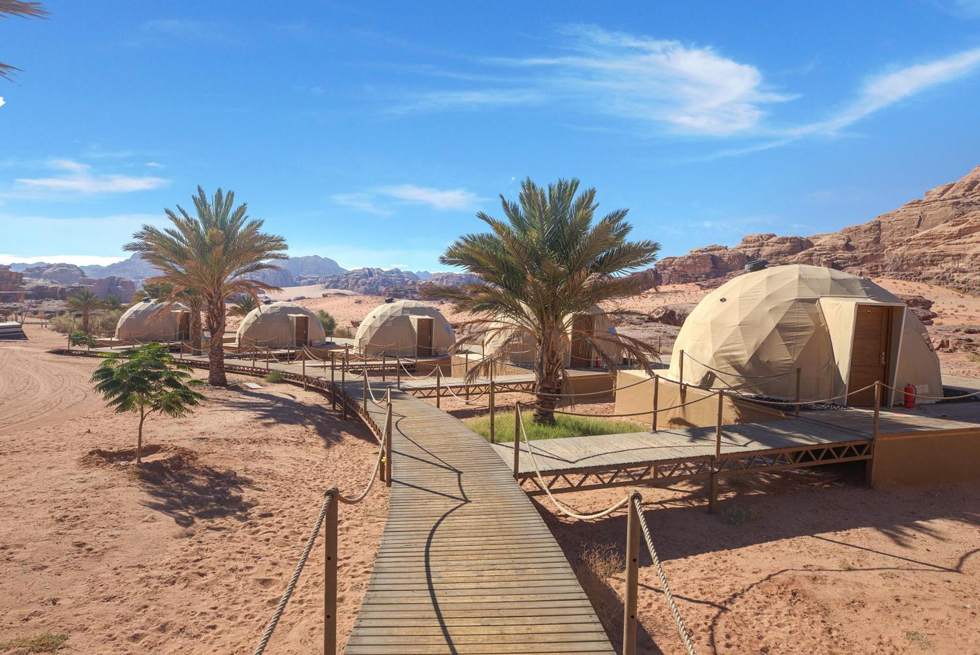 Palmera Camp Wadi Rum Exteriör bild
