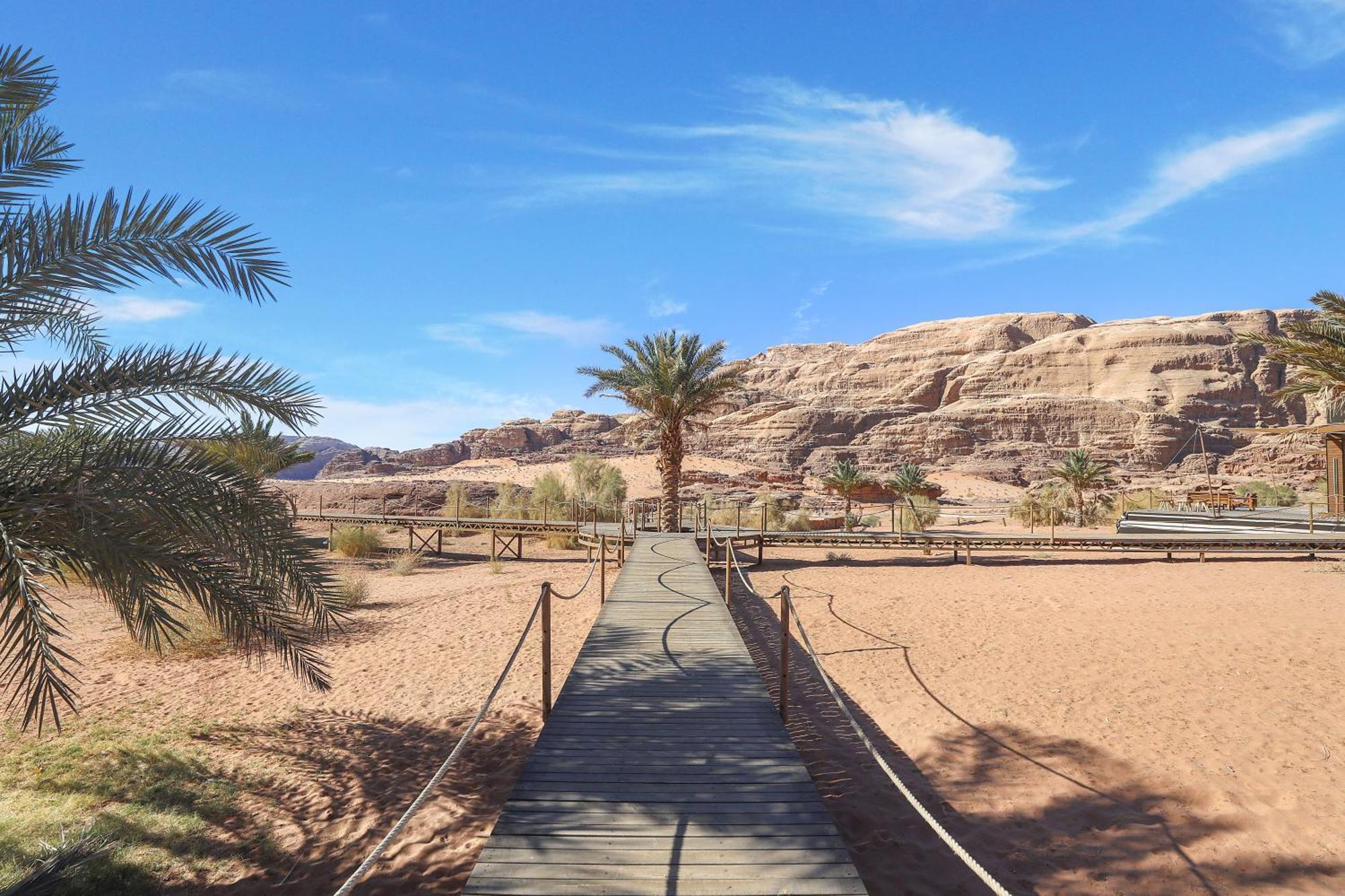 Palmera Camp Wadi Rum Exteriör bild